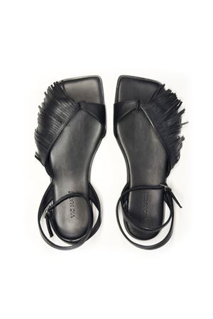 Sandalo in nappa nera VIC MATIE' | 1K5202DG42H060101.